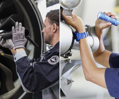 Techniker und Technikerin von Lufthansa: Mehr Musterberechtigungen.