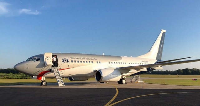 Overview of the new plane registered as PH-GOV.