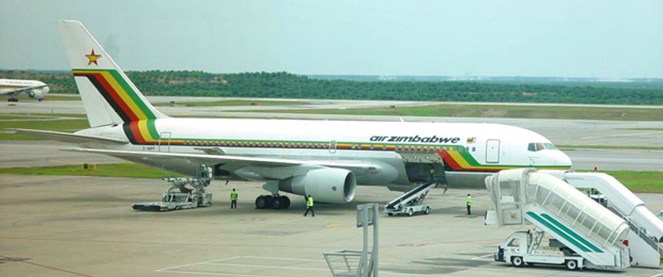 Air Zimbabwe in Geldnöten: Immer wieder musste die Airline ihren Betrieb einstellen.