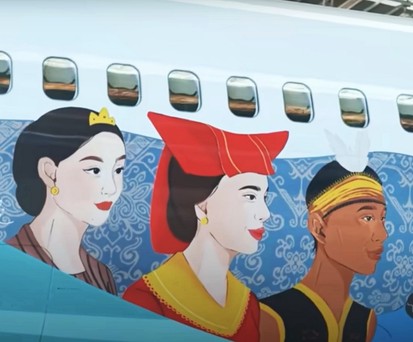 garuda indonesia special livery