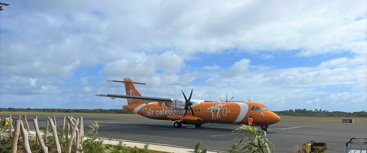 ATR 72 von Air Calédonie: Die Airline kann wieder erste Flüge durchführen.