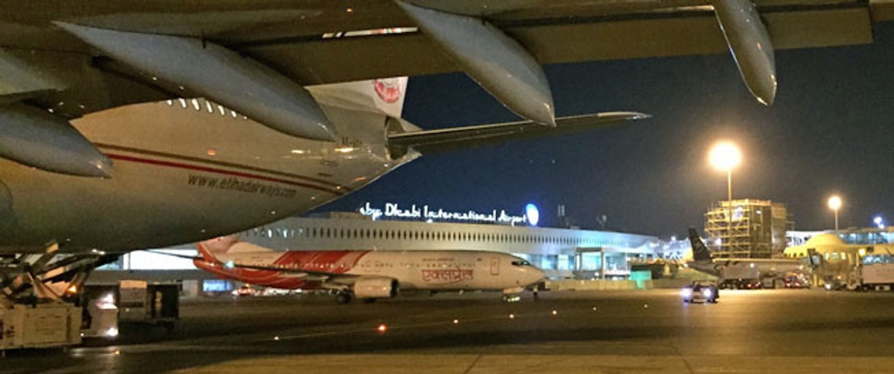 Flughafen Abu Dhabi: Der Flughafen wird teurer.