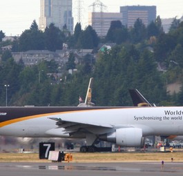 Boeing 757-200 von UPS: Keiner fliegt öfter Fracht in dieser Klasse.