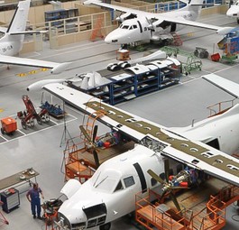 Factory of the L-410 in the Czech Republic.