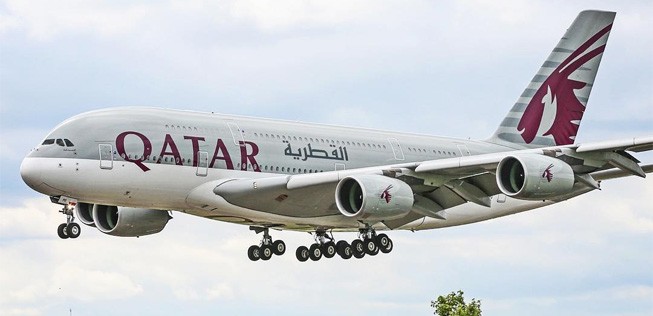 Airbus A380 von Qatar Airways: Die Fluggesellschaft verärgert ihre US-Partnerin.