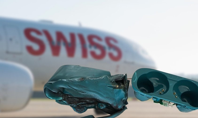 swiss airbus a330 kopfhoerer