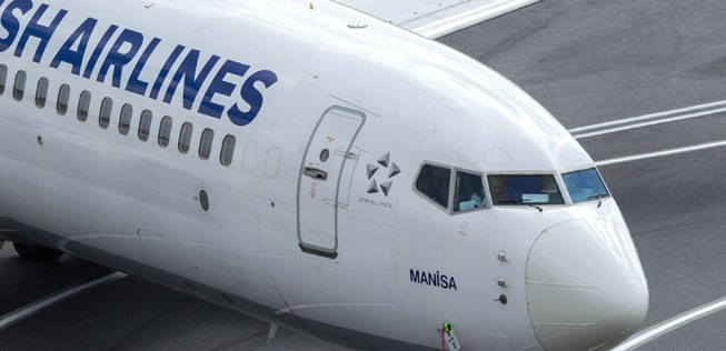 Flieger von Turkish Airlines: Die Fluglinie strich 22 Destinationen.