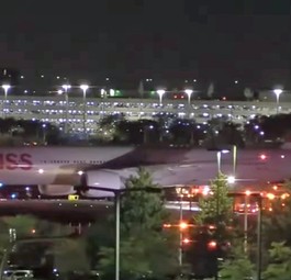 Boeing 777 von Swiss legt nach Vollbremsung Chicago lahm
