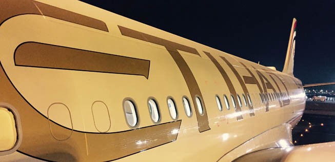Airbus A330 von Etihad.