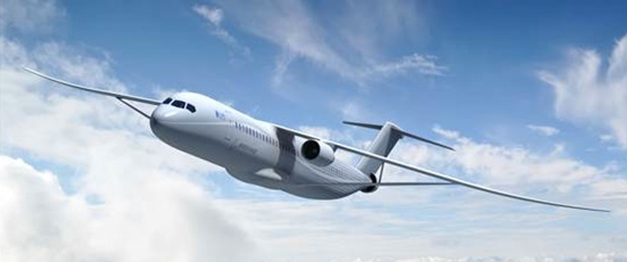 Boeings Konzeptflieger: 50 Prozent weniger Energieverbrauch.