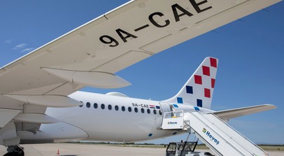 Airbus A220 von Croatia Airlines: Der Wechsel ist teuer.