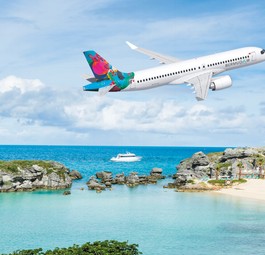 Bermudair bestellt bei Airbus 10 Airbus A220.