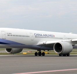 Airbus A350 von China Airlines in Wien: Die Fluglinie plant einen Ausbau.