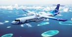 Werbebild von Manta Air: Die neue Fluglinie will zur Hochsaison starten.