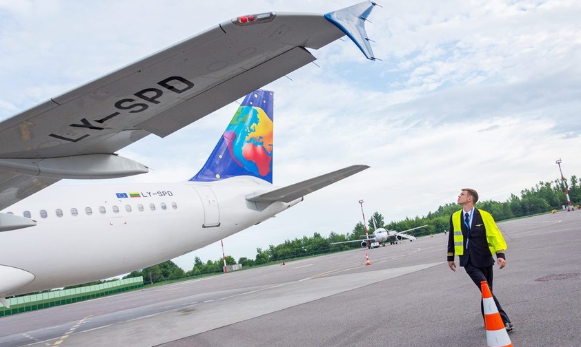 Flieger von Small Planet Airlines Litauen: Das Geschäft ist an sich profitabel.