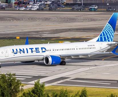 Boeing 737 Max 9 von United Airlines: Am 25. Oktober kam es bei einem Flugzeug zu Problemen mit dem Fahrwerk.