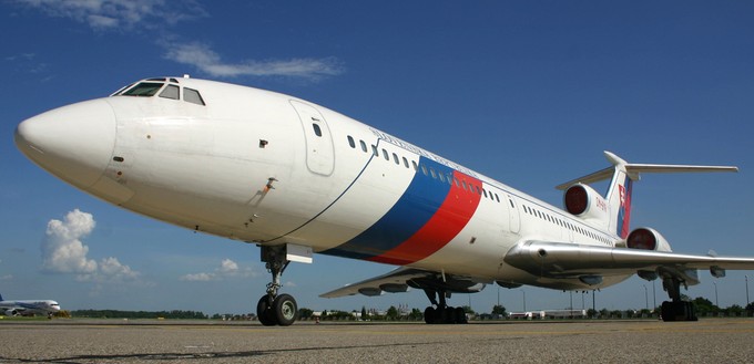 Auf der Langstrecke waren früher Tupolev Tu-154 M unterwegs.