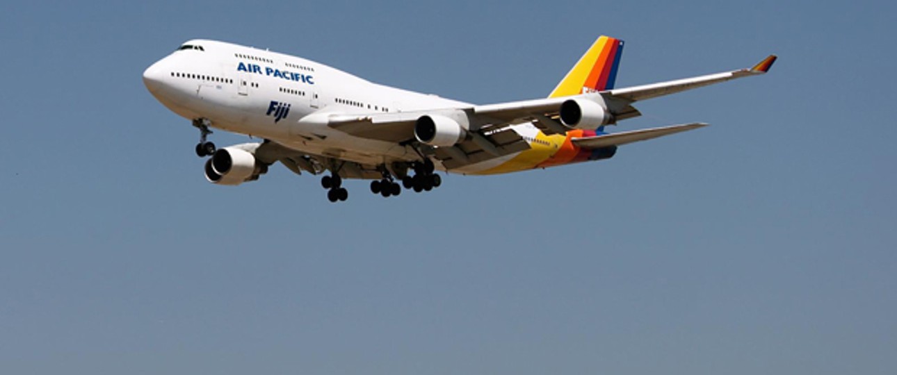 Boeing B747 von Air Pacific: Namensänderung.