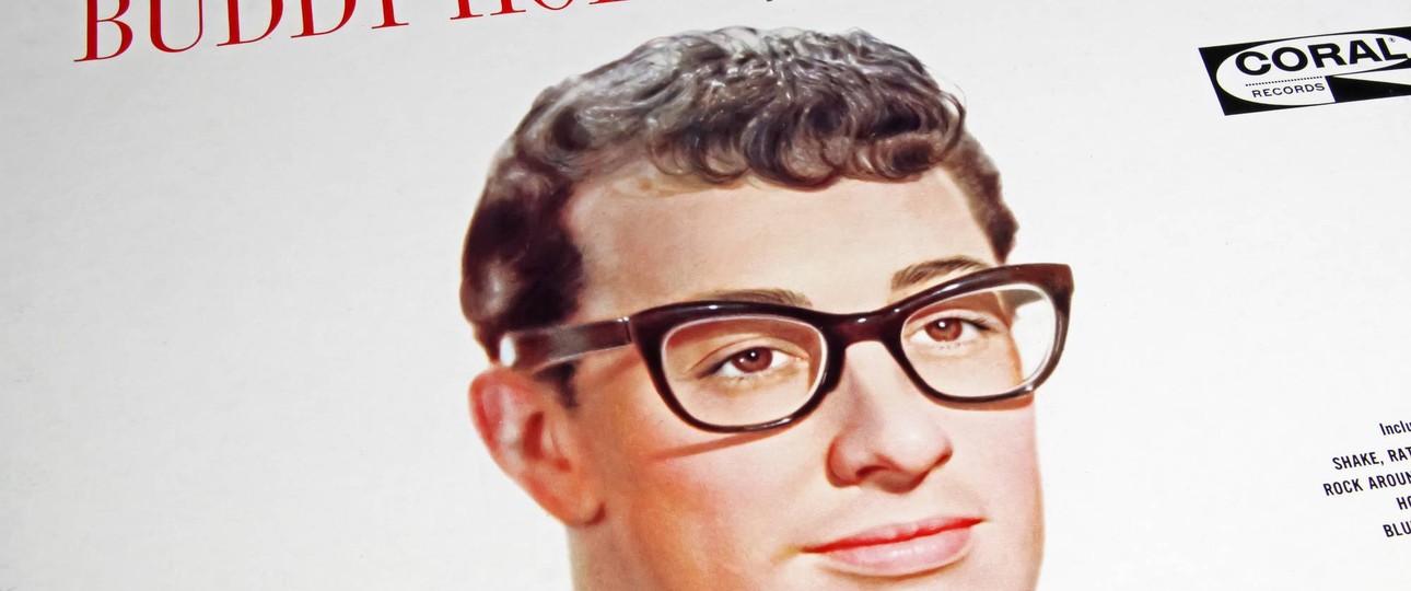 Album Cover von Buddy Holly: Der Rocksänger starb 1959.