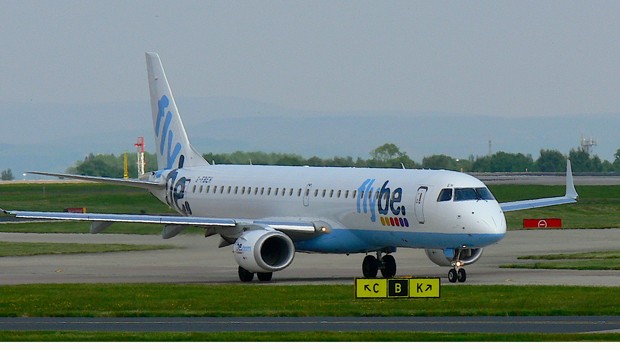 So kamen die Flugzeuge von Flybe früher daher.