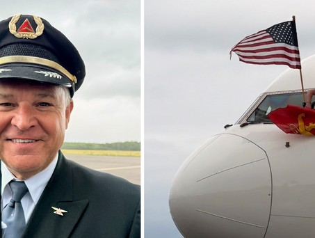 Kapitän Jim Butterworth, Boeing 767 von Delta nach der Landung in Deauville: Akribische Planung nötig.