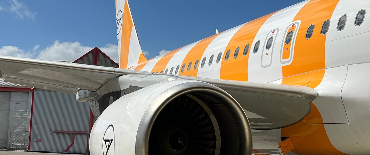 Airbus A320 von Condor: muss vermehrt Zubringerflüge übernehmen.
