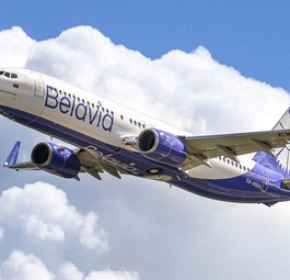 Boeing 737-800 von Belavia: Künftig will die Airline auch 737 Max.