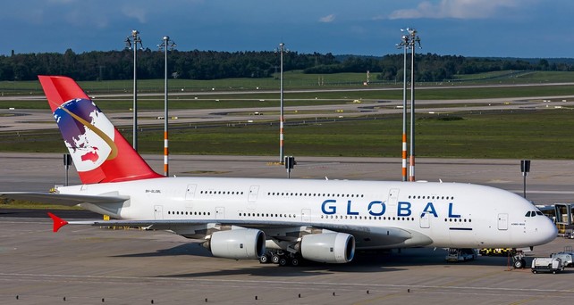 global airlines airbus a380