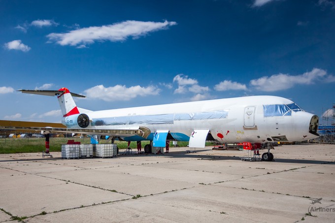 Ab Frühjahr soll der ehemalige Austrian-Flieger ausgestellt sein.