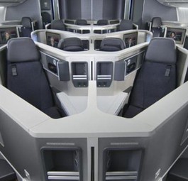 Geplante Business Class in Americans Dreamliner: Die Airline muss sich einen anderen Hersteller suchen.