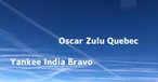 Begriffe statt Buchstaben: Das Icao-Aplhabet hilft, Missverständnisse zu verhindern.