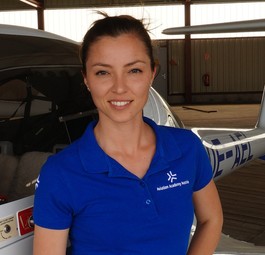Ines Ebner, Sales Consultant bei Aviation Academy Austria