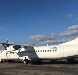 ATR 72 von Chalair: Bald in Paderborn zuhause.