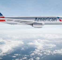 Bald ohne First Class: Die B777-200 von American Airlines bekommen ein neues Innenleben.