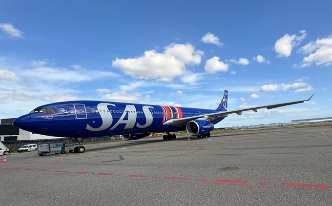 Airbus A330 von SAS mit 80-Jahre-Sonderlackierung: Die Fluglinie holt sich auch da Nachschub.