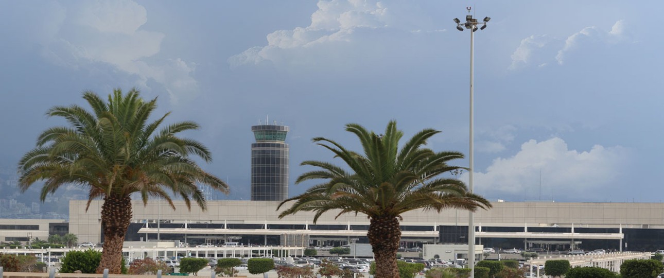 Terminal des Flughafens Beirut: Gefährdet?