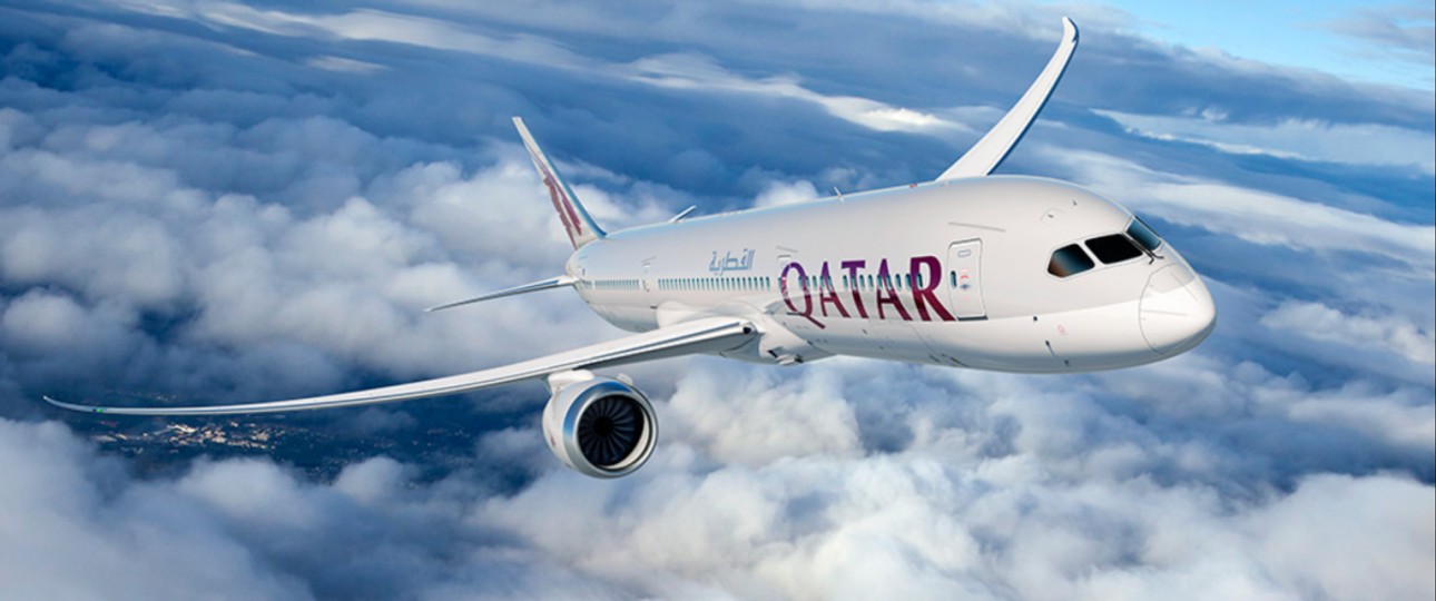 Dreamliner von Qatar Airways: Ziemlich viel unterwegs zwischen den Jahren.