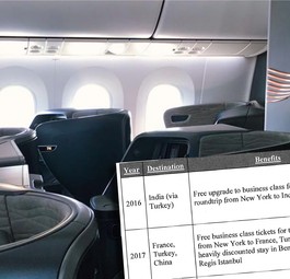 Business Class von Turkish, Auszug aus der Anklage: Schwere Vorwürfe.