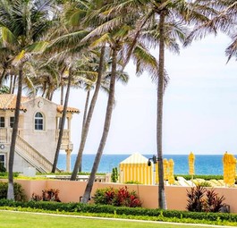 Mar-a-Lago: Ist der Präsident hier, muss die Flugsicherung den Luftraum sperren.