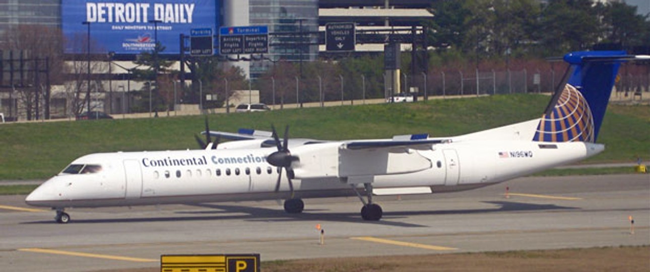 Bombardier Q 400: Eine solche Maschine verunglückte bei Buffalo.