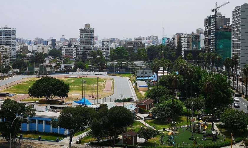 Lima: Blick aus dem Apartment einer Deutschen, die in Peru festsitzt.
