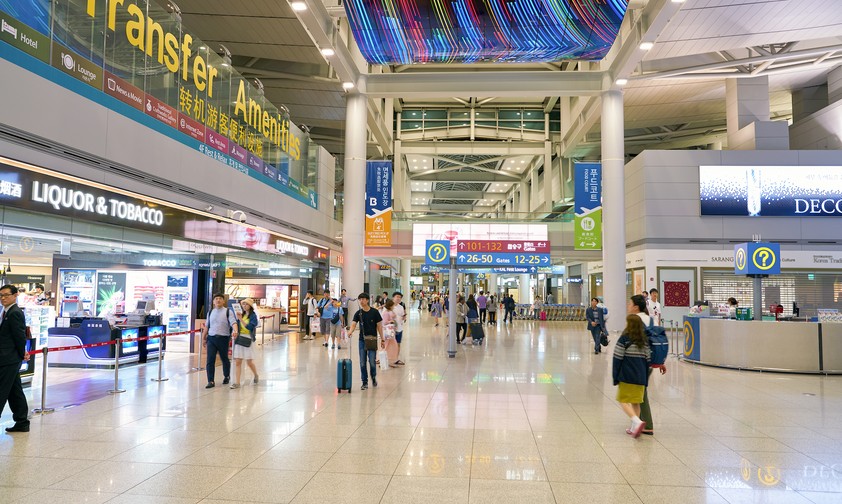 Flughafen Incheon: Wurde zum Wohnort für Kriegsdienstverweigerer aus Russland.