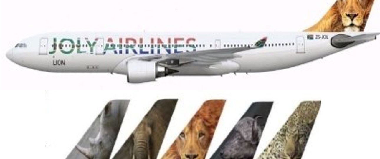 So sollen die Flieger von Joly aussehen - und Afrika widerspiegeln.