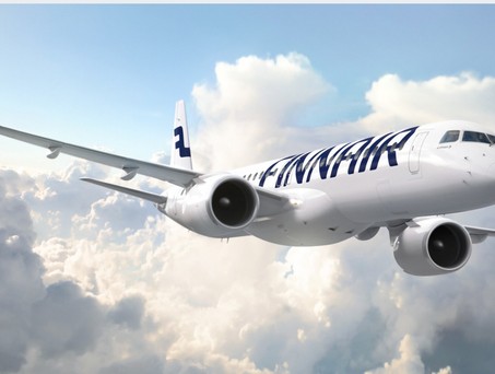 Embraer A195-E2 in Farben von Finnair: Sollen schon bald zur Flotte stoßen.