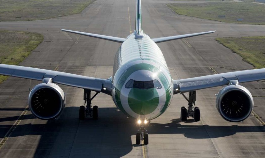 Ein Airbus A330 Neo von Condor: Die D-ANRA konnte erst 51 Tage nach dem Zwischenfall wieder in den Liniendienst zurückkehren.