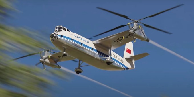 Das sowjetische Pendant: Die Kamov KA-22.