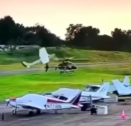 Der Moment bevor das Kleinflugzeug mit dem Helikopter Kollidiert: Jetzt ist der NTSB-Bericht erschienen.