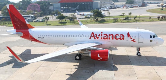 Flugzeug von Avianca: Die Airline soll Rechnungen nicht bezahlt haben.