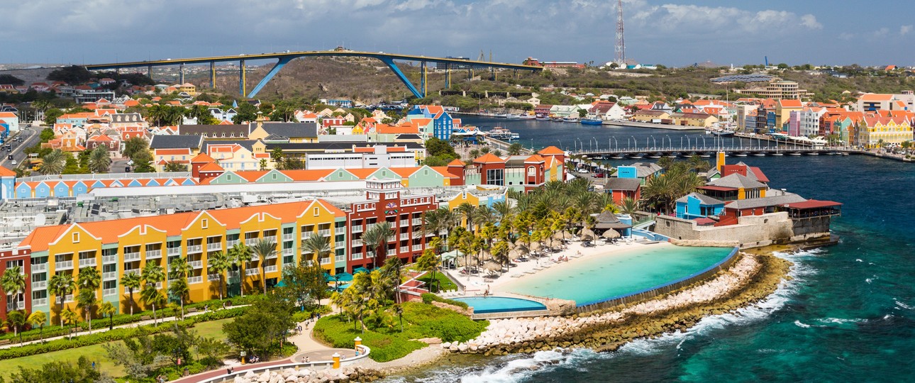 Willemstad, Hauptort von Curaçao: Im Winter künftig ab Düsseldorf zu erreichen.