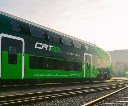 Der neue CAT City Airport Train: Ab Herbst 207 unterwegs.